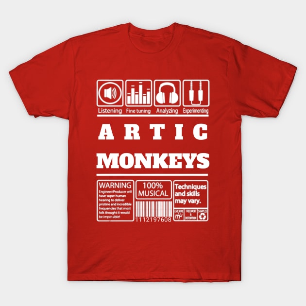 Artic monkeys T-Shirt by Scom